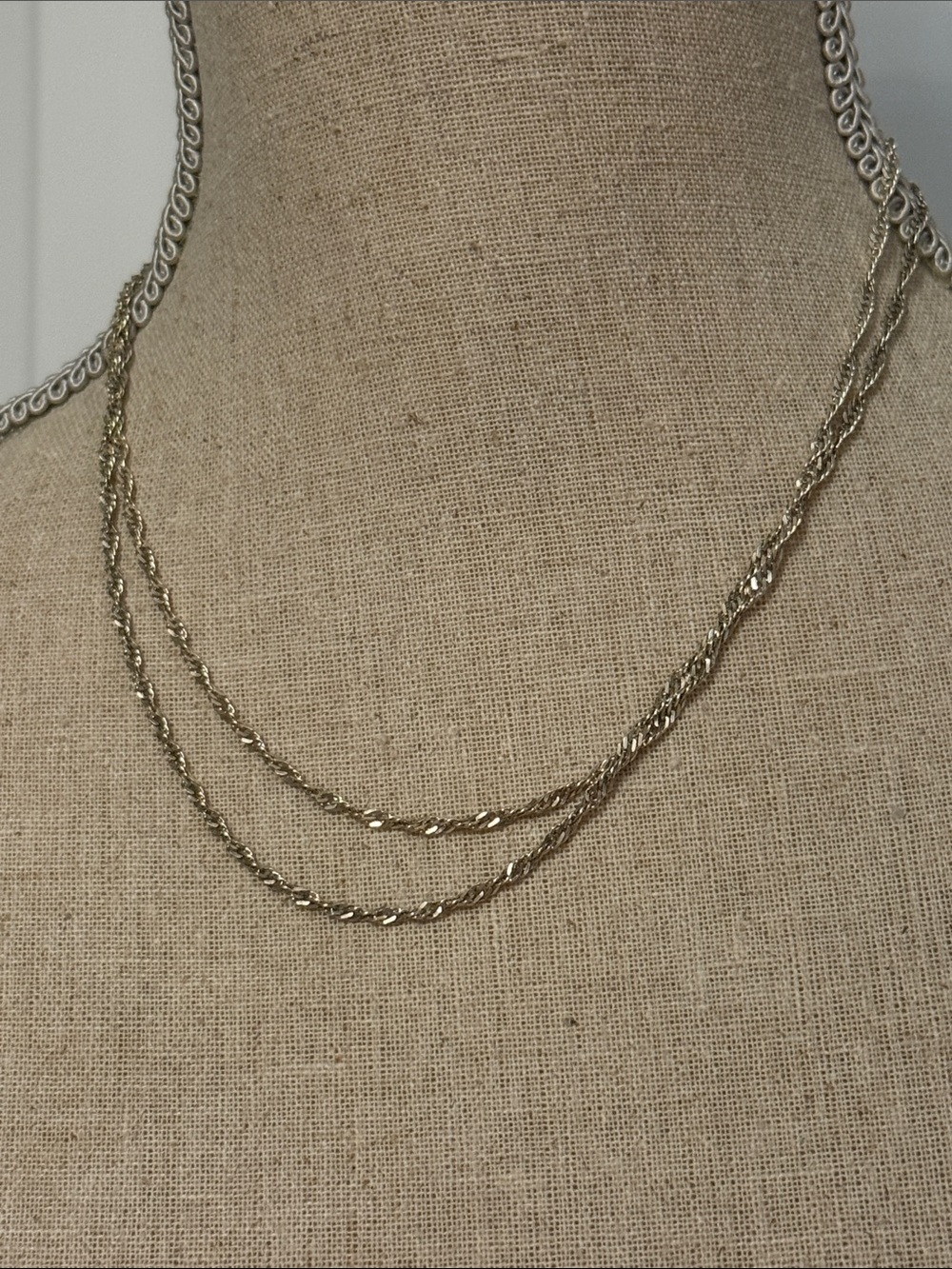 MILOR Sterling Silver 925 Rope Chain Necklace Women Italy Jewelry 36” 8.6g